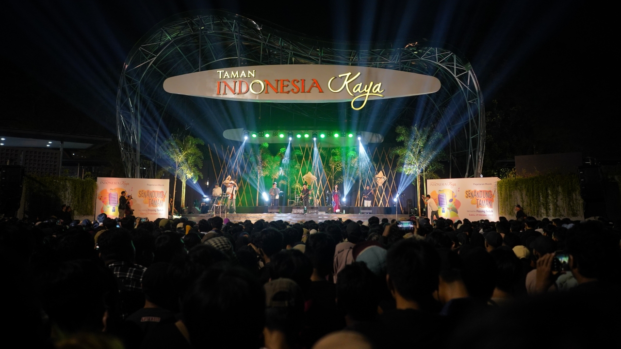 Taman Indonesia Kaya kembali dibuka, gelar Senandung di Taman 