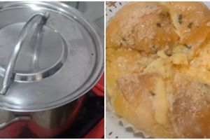 Cara hangatkan roti pakai panci, jadi lembut lagi tanpa diberi air