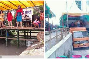 13 Tingkah nyeleneh orang bikin panggung, idenya ada aja