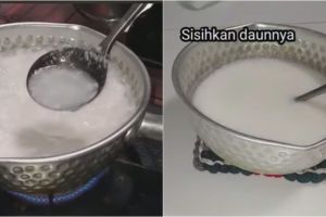 Tak perlu masak dari awal, ini trik mengatasi santan yang pecah