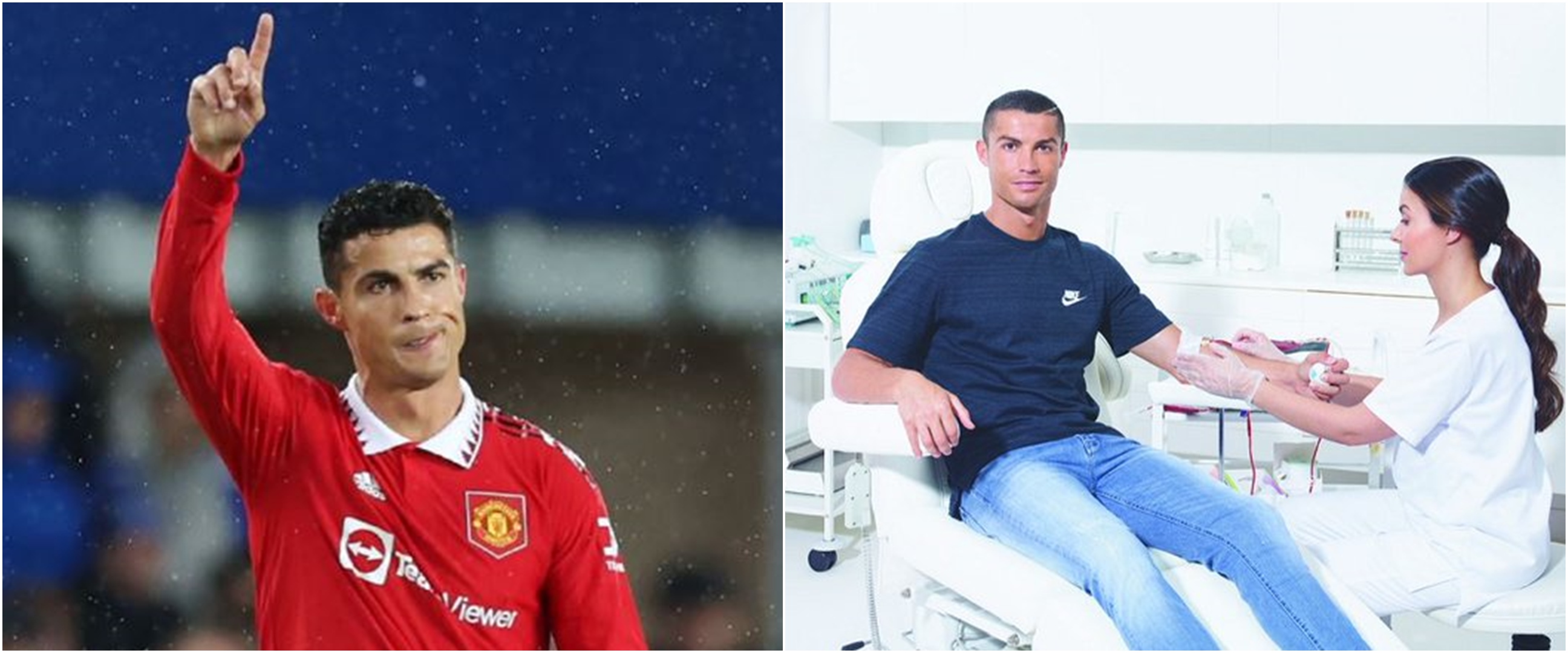 Tak mau minum alkohol dan bertato, alasan Cristiano Ronaldo bikin haru