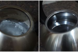Cara ampuh membersihkan kerak kapur pada bagian dalam teko air