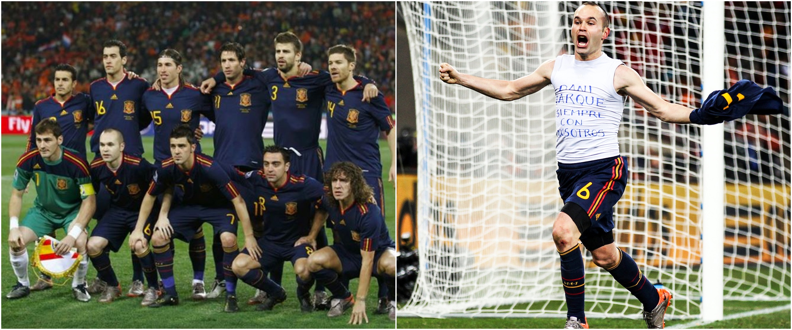 Kabar terkini skuad Spanyol juara Piala Dunia 2010, Iniesta ke Jepang