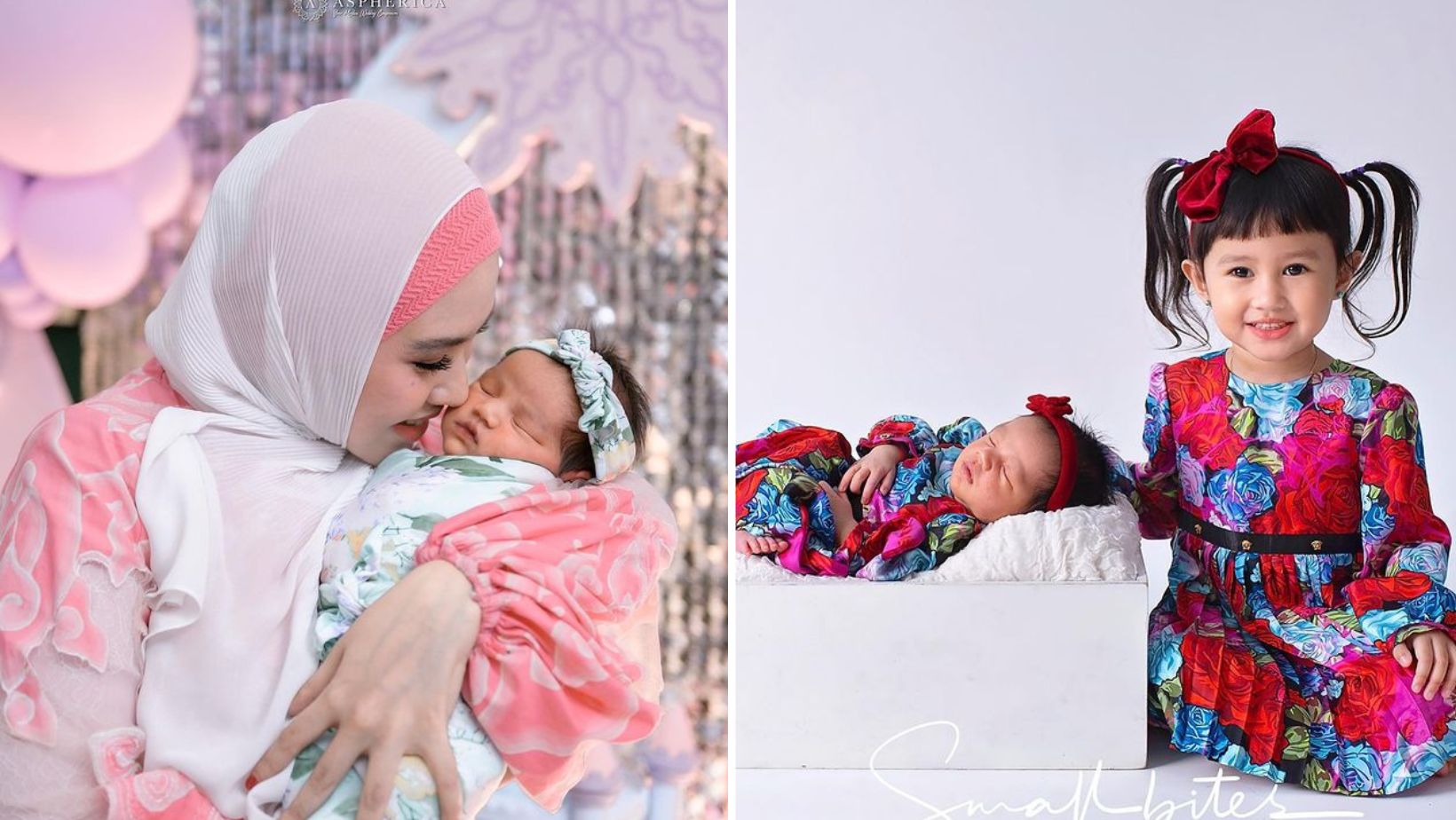 7 Pemotretan newborn Khadeejah anak kedua Kartika Putri, menggemaskan
