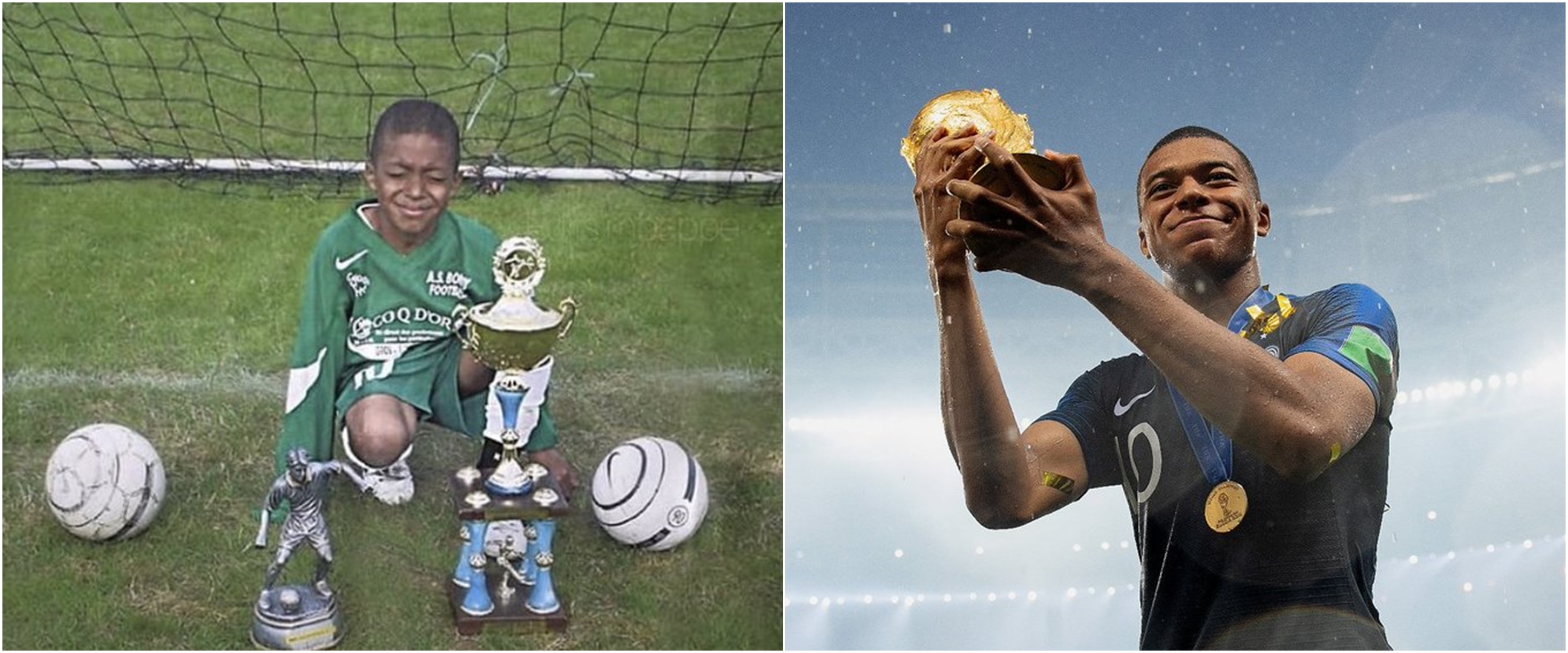 Kisah Kylian Mbappe, anak pinggiran juara Piala Dunia di usia muda