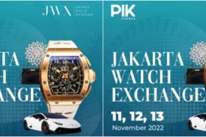 Jakarta Watch Exchange Show 2022, pameran jam tangan paling dinantikan