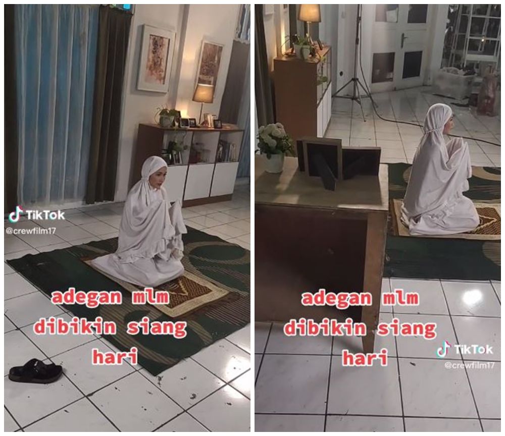 Adegan malam di sinetron dibuat waktu siang, ternyata begini triknya
