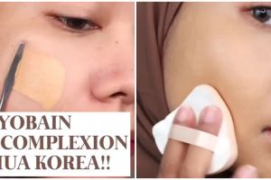Tips aplikasikan complexion ala Korea pakai dua alat, tampak flawless