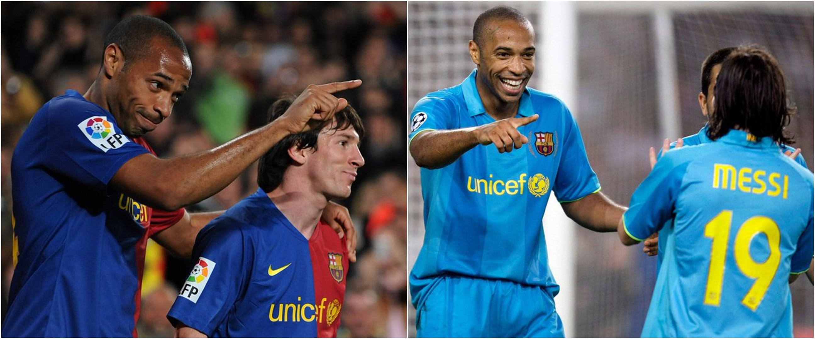 Nostalgia Henry bersama Messi di Barcelona, belajar jadi bomber maut
