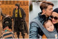 11 Gaya Zaskia Sungkar dan keluarga saat liburan ke berbagai negara