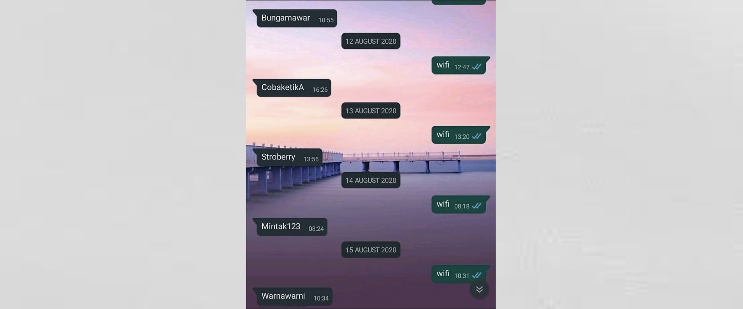 11 Chat WA orang kirim pesan yang sama berkali-kali ini kocak abis