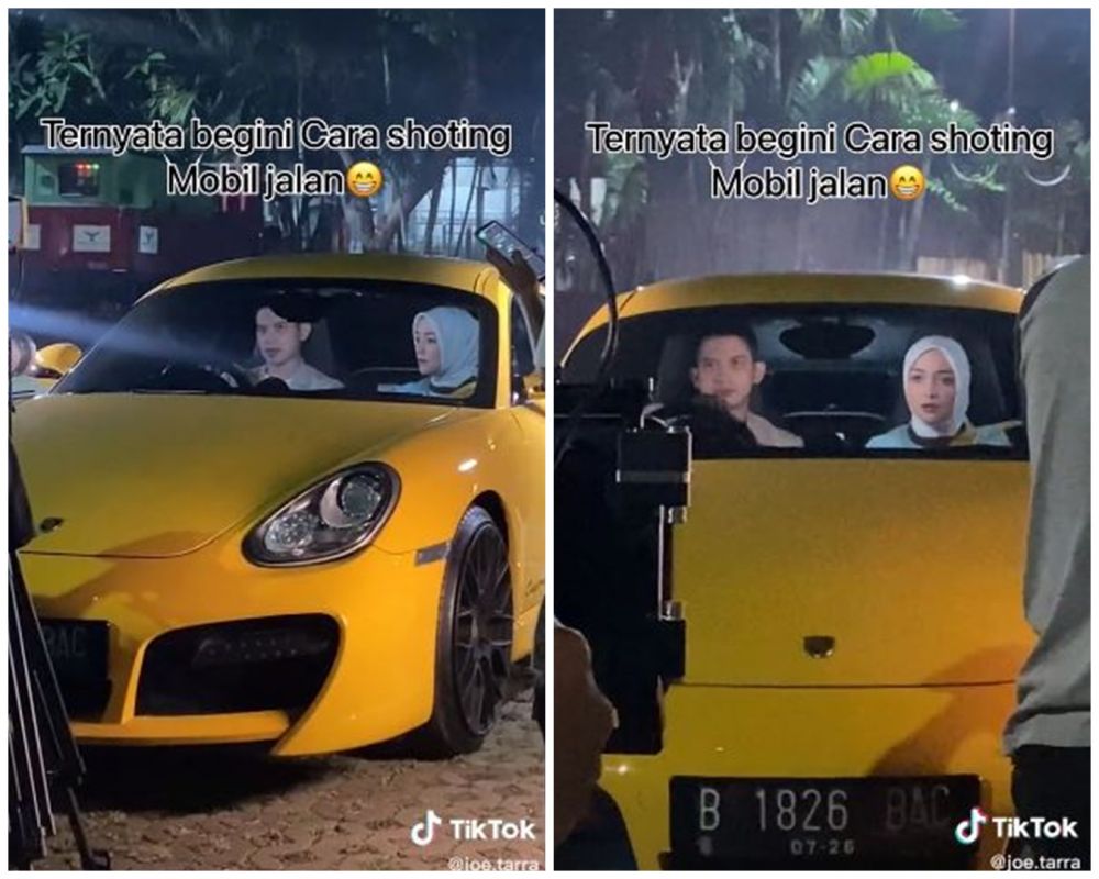 Kerap bikin penasaran, ini trik syuting adegan mobil jalan di sinetron