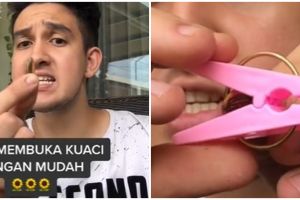 Tanpa digigit, cara pria membuka kuaci dengan cepat ini unik