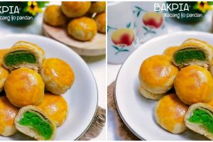 Resep bakpia isi kacang hijau pandan, lembut, enak, dan praktis