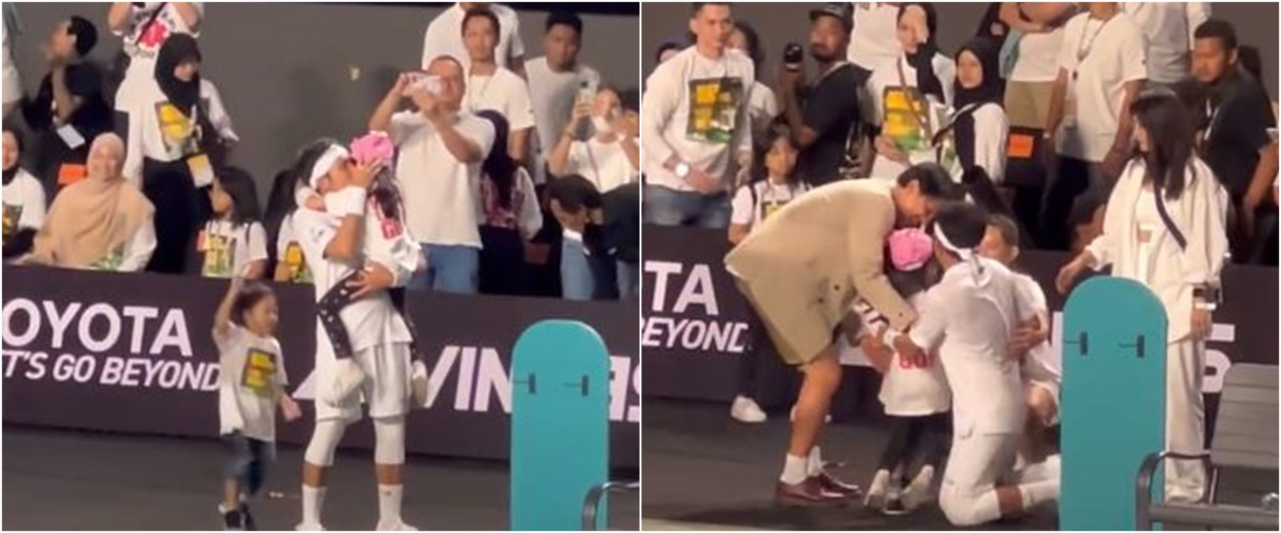 Desta gagal juara di Tiba-Tiba Tenis, momen peluk anak bikin mewek