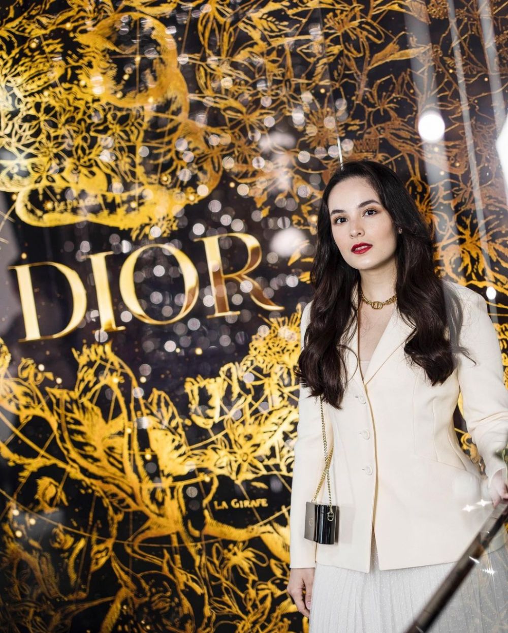Pesona 9 seleb ikuti Dior Singapura, riasan Chelsea Islan bikin salfok