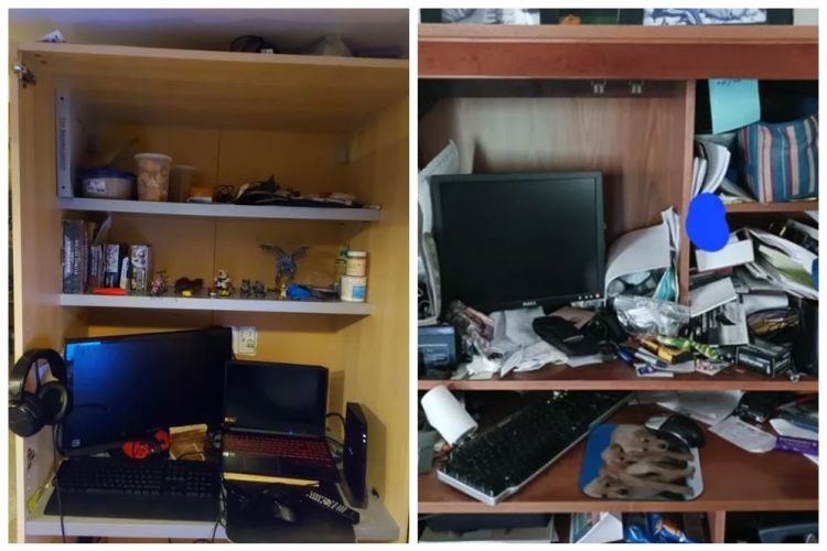 11 Ide nyeleneh pasang komputer di lemari, malah jadi ribet