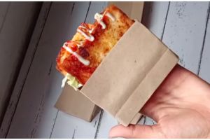 7 Cara lipat kertas minyak untuk kemasan roti bakar, mudah & kekinian