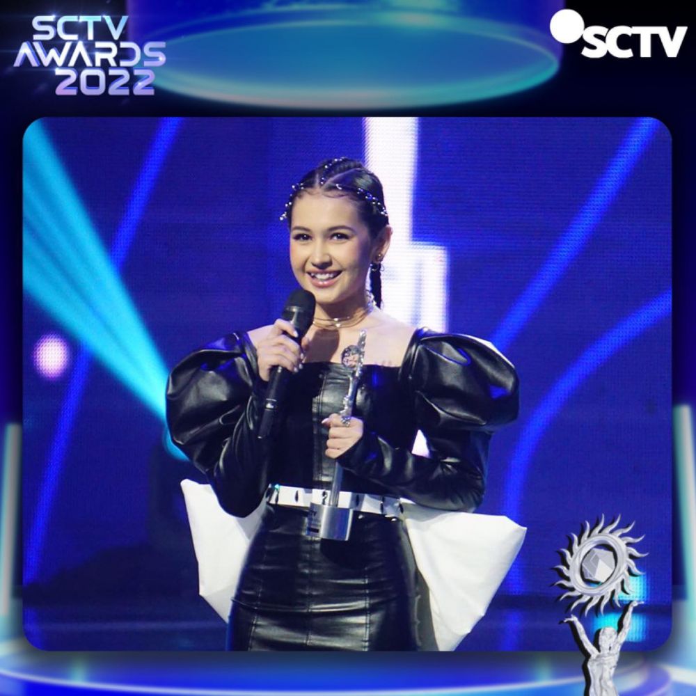 Sandrinna Michelle raih Aktris Ngetop SCTV Awards, bikin netizen riuh