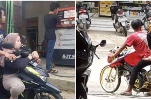 13 Tingkah nyeleneh cewek asal bisa bonceng, kok kepikiran ya?