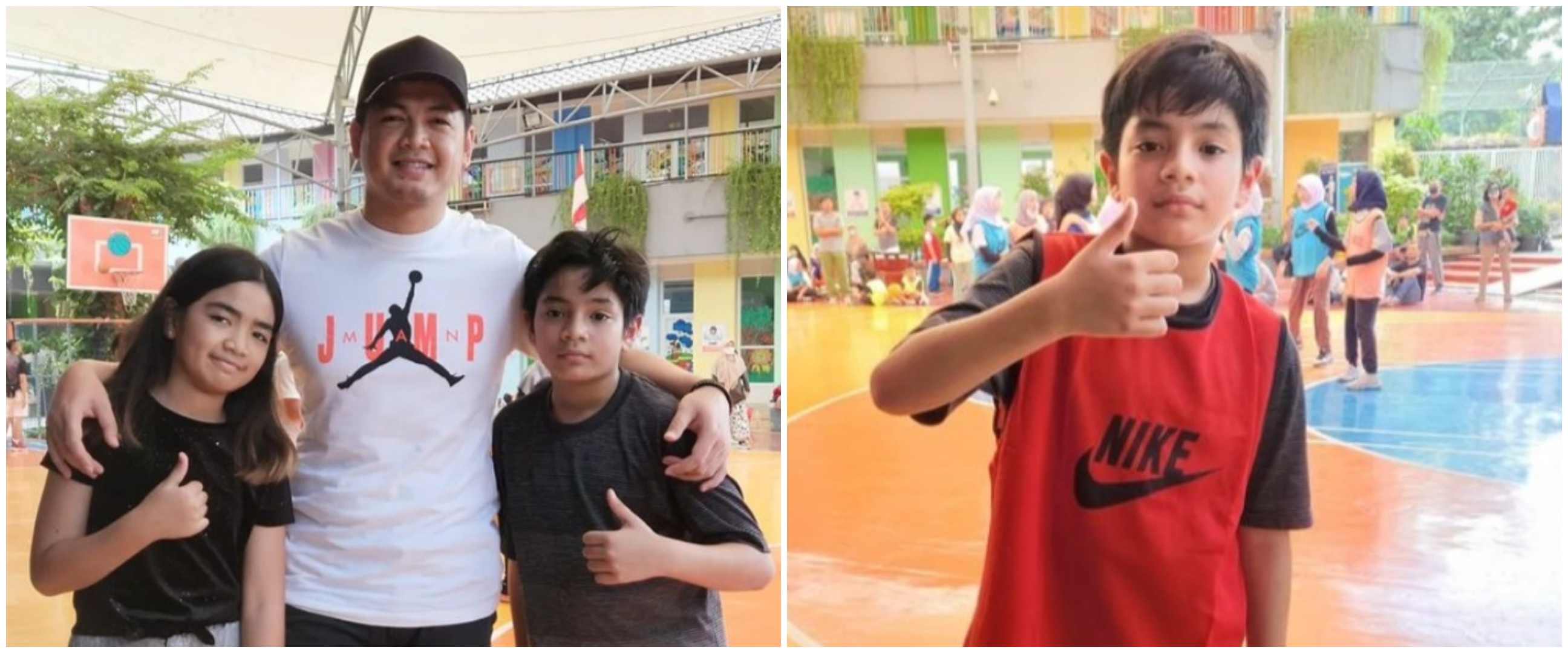 11 Potret Al-Fatih Fabrizio anak Tommy Kurniawan yang jago main basket