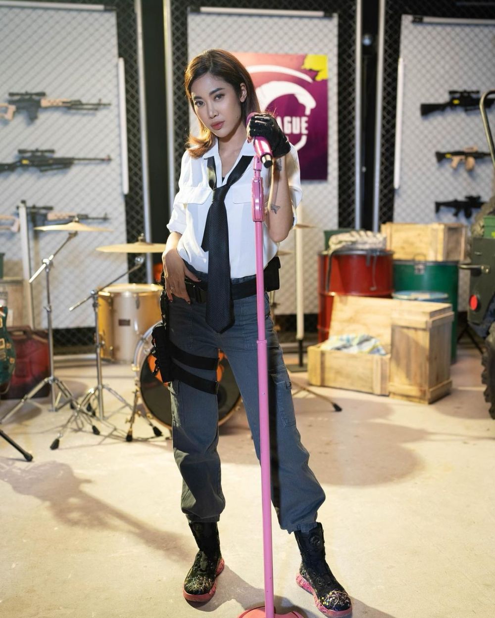 Imbas aksi buka baju di panggung, Widy Vierratale diadukan ke polisi