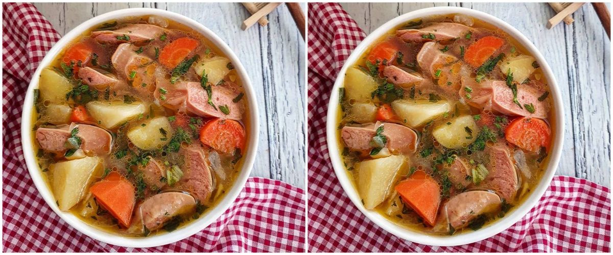 Resep sausage stew sosis, lauk berkuah yang enak dan menggugah selera