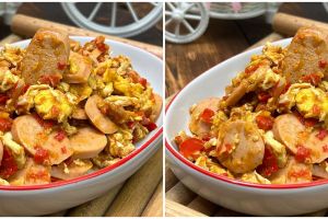 Resep tumis sosis pedas, lauk sederhana yang bikin nambah nasi
