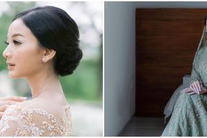 7 Pesona Glenca Chysara dari tunangan hingga akad, konsisten menawan