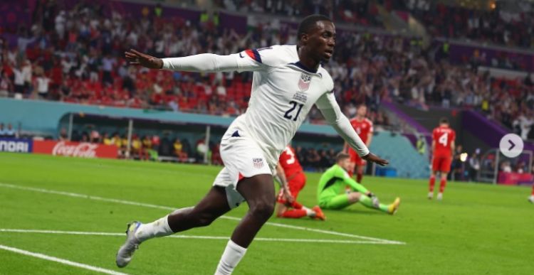 Anak Presiden Liberia cetak gol untuk timnas AS di Piala Dunia Qatar
