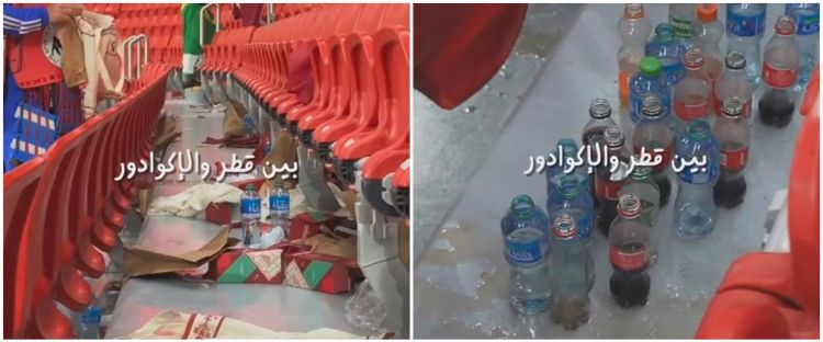 Fans Jepang bantu bersihkan sampah usai laga pembuka Piala Dunia 2022