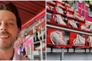 Dapat suvenir Piala Dunia Qatar, pria ini salah fokus saat tahu isinya