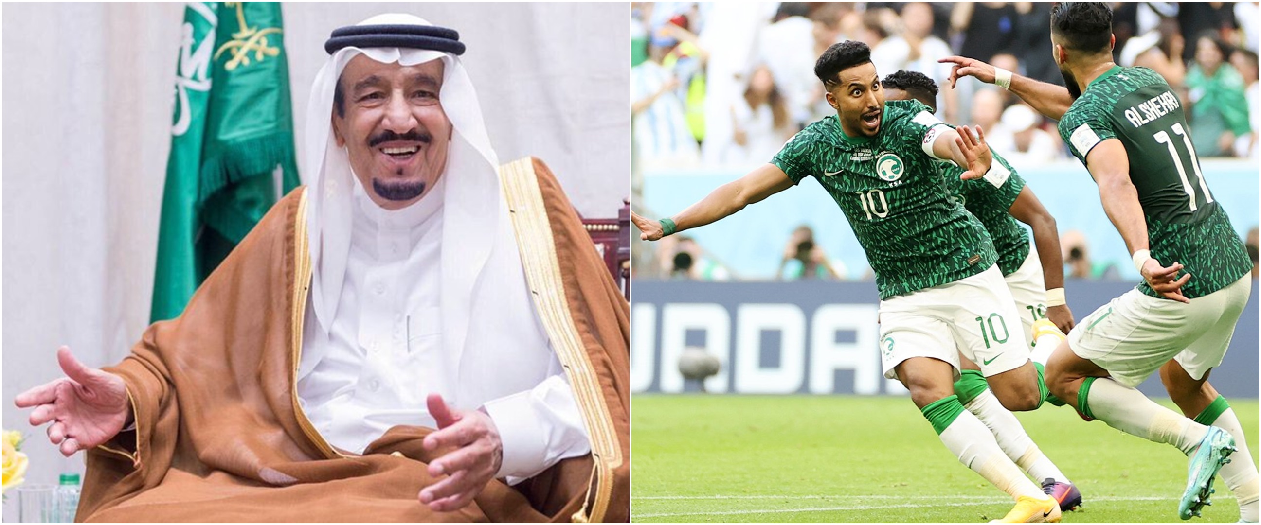 Raja Salman tetapkan Arab Saudi libur nasional usai kalahkan Argentina