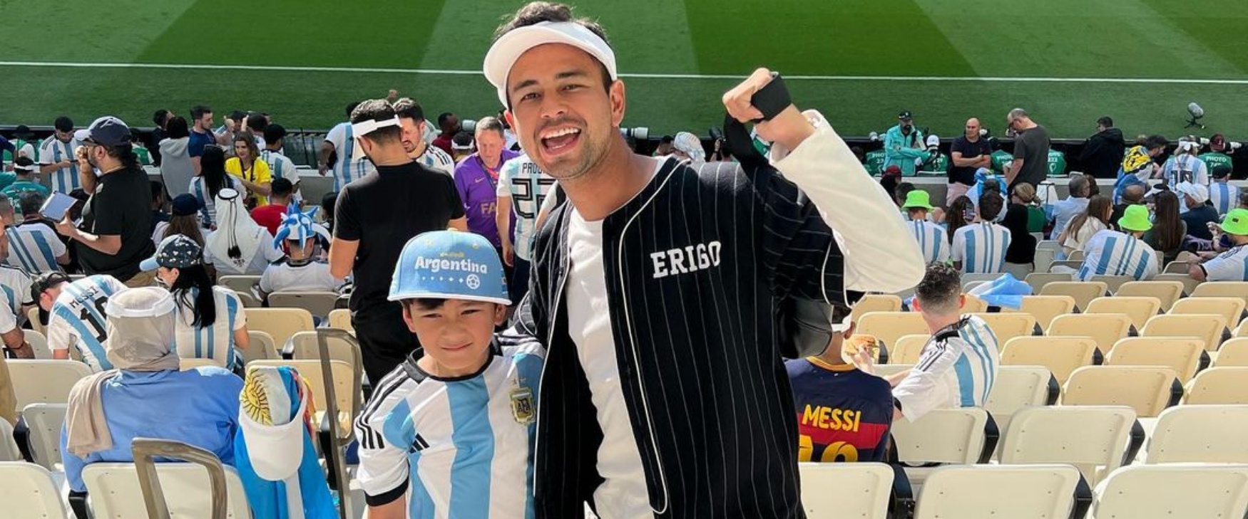 Momen Rafathar lemas kecewa Argentina kalah, ini yang dilakukan Raffi