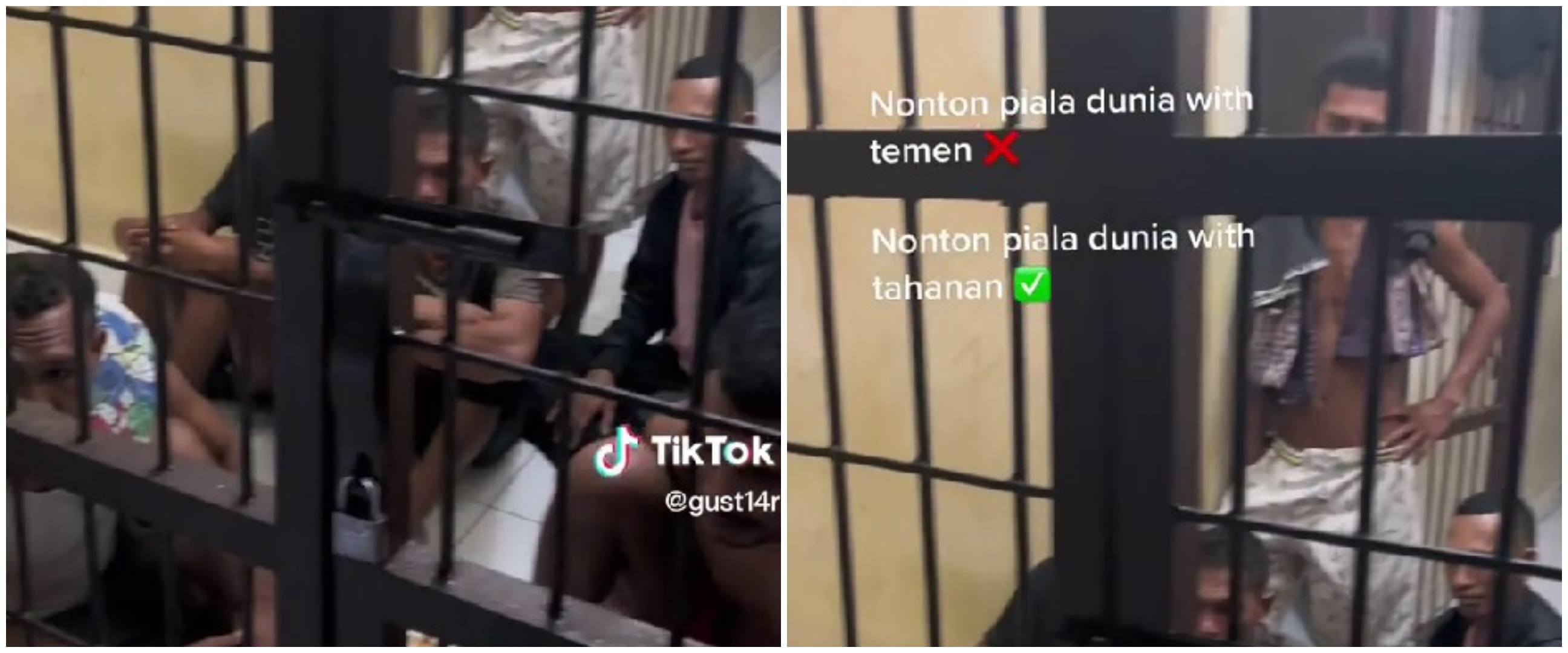 Begini cara narapidana nonton Piala Dunia 2022 di dalam tahanan