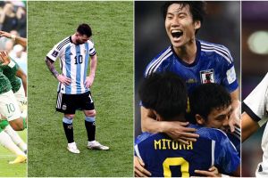 5 Laga mengejutkan di Piala Dunia, terbaru Jepang pecundangi Jerman