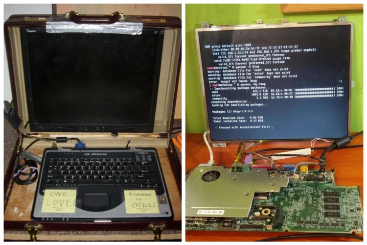11 Potret nyeleneh laptop dengan layar terpisah, pakainya jadi susah