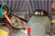 Jadi kesat, ini trik bersihkan alat dapur yang licin bekas buttercream