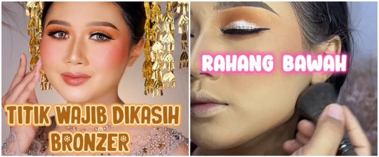 MUA ini bagikan 5 titik pakai bronzer yang tepat agar wajah jadi fresh