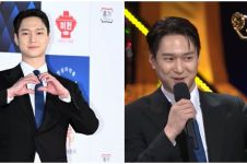 Biasa kalem, aksi lucu Go Kyung-pyo di Blue Dragon Film Awards disorot