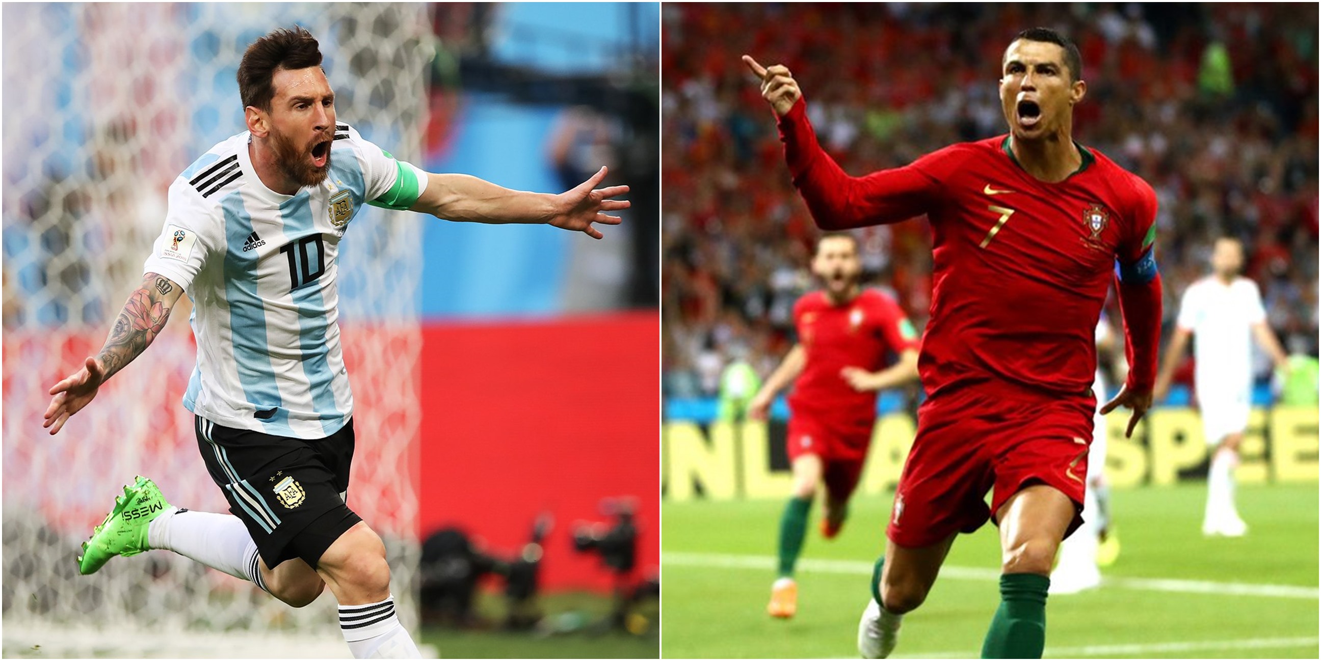 Nostalgia potret Lionel Messi dan Ronaldo di 5 edisi Piala Dunia