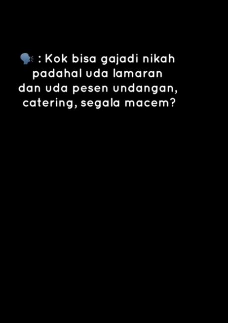 Wanita batalkan nikah walau sudah dilamar, alasan si pria bikin emosi