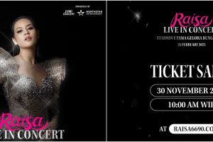 Live in concert Raisa di Stadion Utama GBK, tiket mulai Rp175.000