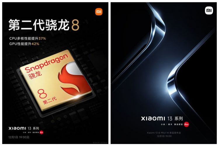 Xiaomi 13 Series rilis 1 Desember, intip bocoran spesifikasinya