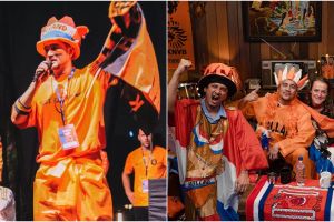 Fans garis keras Tim Belanda, aksi 5 seleb Tanah Air ini totalitas pol