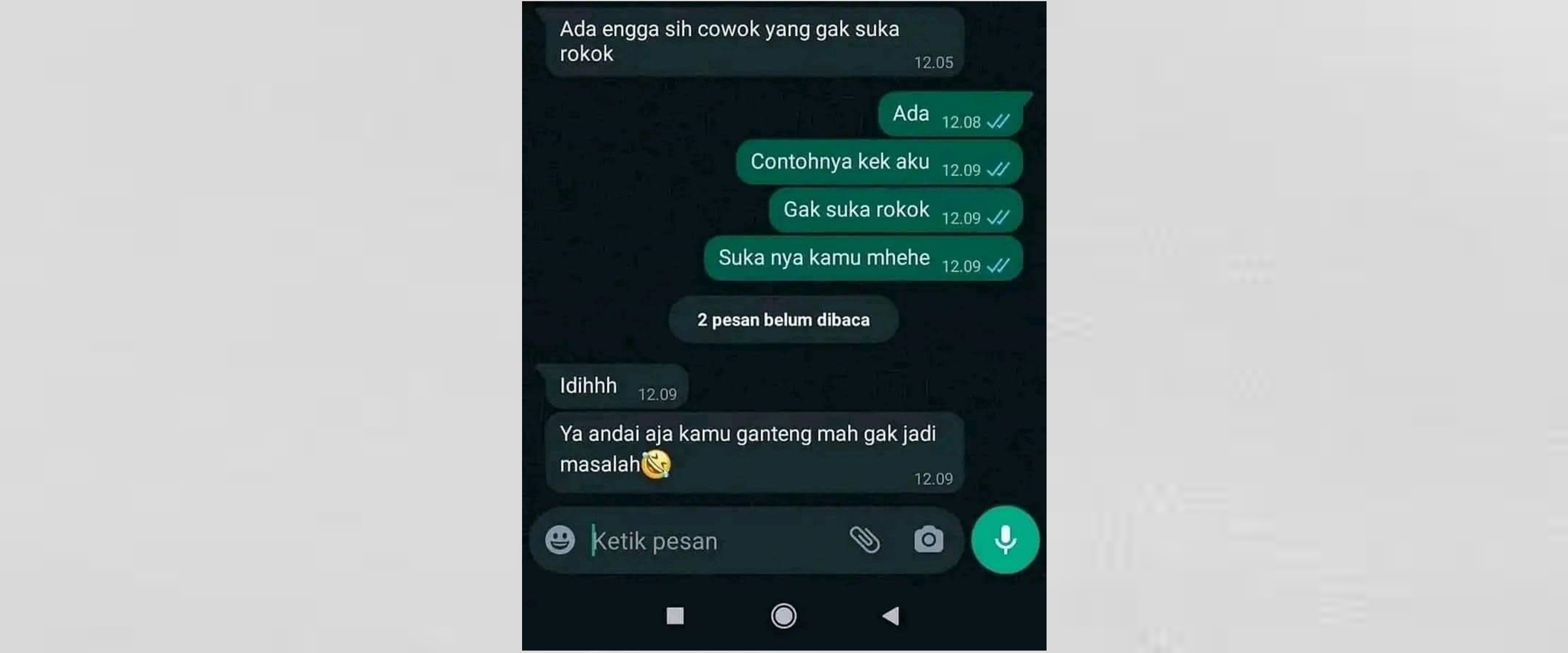 11 Chat WA gagal perhatian ke gebetan ini bikin nyesek bacanya