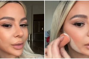Tutorial teknik skeleton highlighter, riasan wajah jadi mirip model