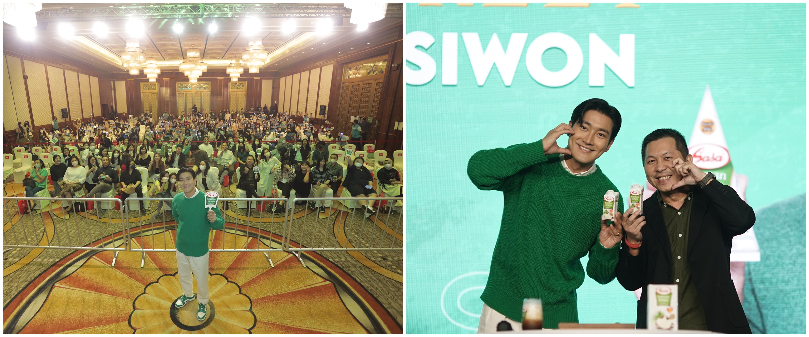 Intimate Meet & Greet #SasayangSiwon: Siwon Choi Ajak Fans Pakai Pilihan yang Lebih Sehat!