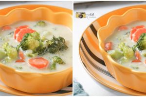 Cara membuat cream soup brokoli ala rumahan, cocok disantap saat musim hujan