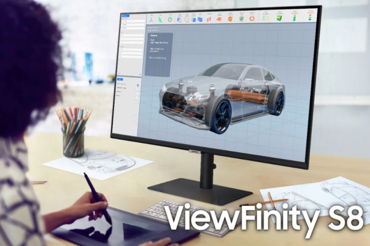 Samsung ViewFinity Monitor S8UT 27 inch resmi rilis, intip spesifikasi lengkapnya